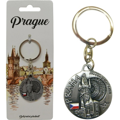 Přívěsek na klíče Praha se zvířátky pro děti