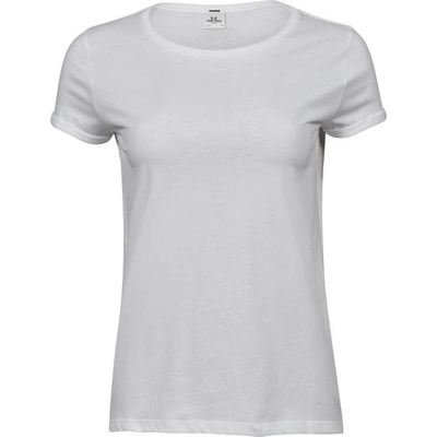 TEE JAYS tj5063 / Дамска тениска с навити ръкави - бяла s (18506300101)