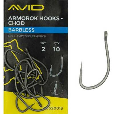 Avid Carp Armorok Chod Barbless veľ.6 10 ks