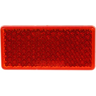 Zadní (červený) odrazový element - obdélník 95 x 45mm nalepovací