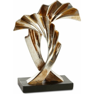 EUROFIRANY DEKORAČNÁ SOŠKA ZOE 20X8X25 CM ZLATÁ