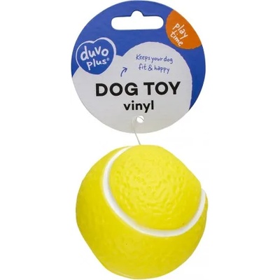 Duvoplus Vinyl tennisball Yellow - тенис топка за кучета, от винил, ø7, 3 см, Белгия - 13360