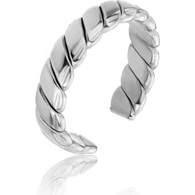 Marc Malone oceľový prsteň Morgan Silver Ring MCJ.R1025