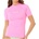 Rip Curl Дамска плажна тениска от ликра Rip Curl Women's Molokai S/S Solid UPF Rashguard Lycra - Super Pink (150-5973-0213)