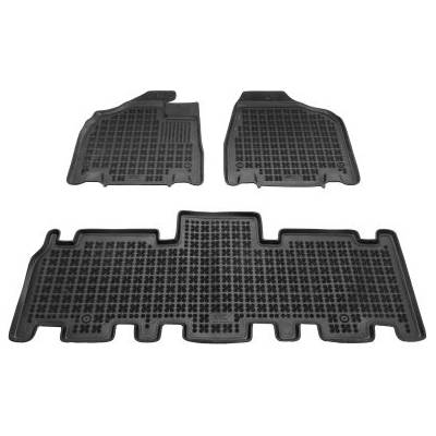 Гумени стелки за KIA Carnival II (2005-2014) - 5 местен - тип леген