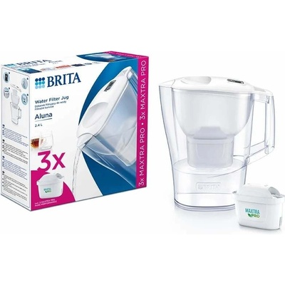 Brita 1053054 Aluna Cool Memo 2,4 l biela + filter MX PRO 3 ks