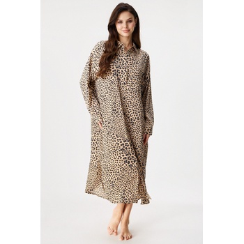 DKNY Дамска нощница DKNY Manhattan Chic дълга (YI00099_kos)