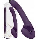 VIVE Satu Pulzační a vibrační strap-on