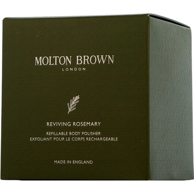 Molton Brown telový píling s rozmarínom plniteľný 250 g