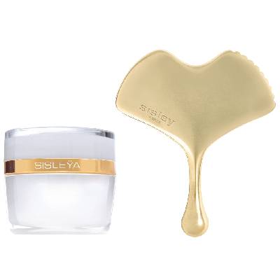 КОМПЛЕКТ SISLEY Sisleÿa L'Intégral Anti Âge & Ginkgo Gua Sha Set 24 - часов крем дамски 50ml