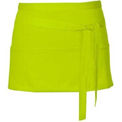 Link Kitchen Wear Koktejlová zástěra X983 Lime Pantone 382 60x30cm