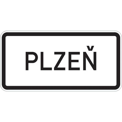 Dopravní Značka IZ4a Obec