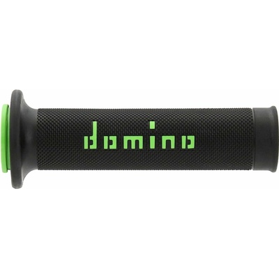 Domino gripy A010 road dĺžka 120 + 125 mm, čierno-zelené