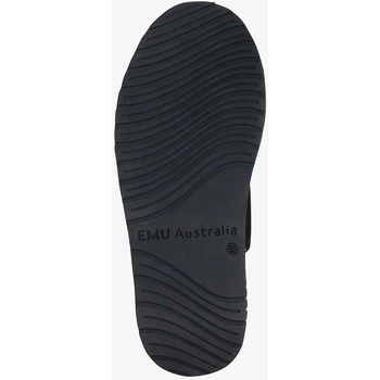 Emu Australia чехли обувки с равна подметка дамски от велур Scarlet (W13267.BLAK)