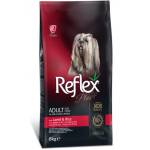 LIDER Reflex Plus Mini Small Breed Adult Dog Food With Lamb Rice - Пълноценна храна за израснали кучета от малки породи с агнешко и ориз 8 кг, Турция