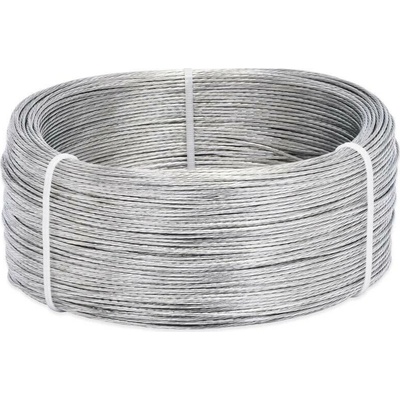 Oceľové lanko pre elektrický ohradník, priemer 1,6 mm, pozinkovaný, dĺžka 200 m