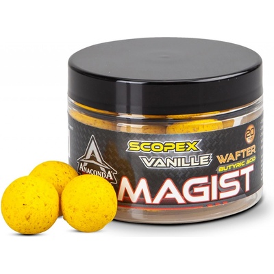 Anaconda Vyvážené boilie Wafter Magist Scopex / Vanille 16 mm/70 g