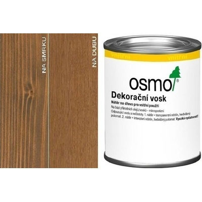 Osmo 3166 Dekoračný vosk transparentný 0,125 l Orech