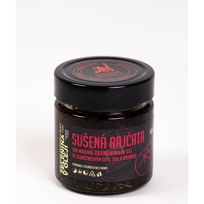 Hradecké Delikatesy Sušená rajčata san marzano solená ve slunečnicovém oleji 160 g
