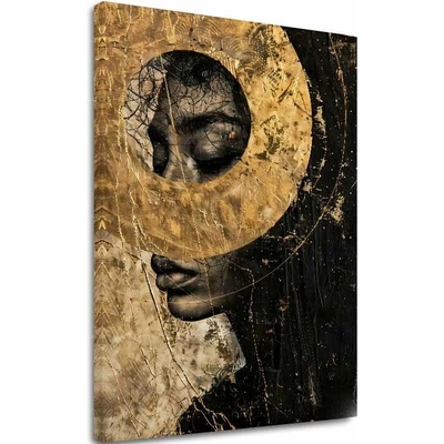 Elegantný obraz ženy Ukryté tajomstvo - 60x90 cm