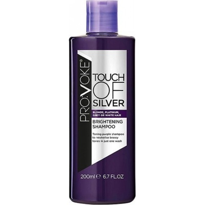 Pro:Voke Touch of Silver intenzivní šampon pro rozjasnění blond platinových a bílých vlasů 200 ml