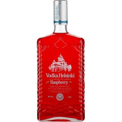 Vodka Helsinki Raspberry 40% 1 l (holá láhev)