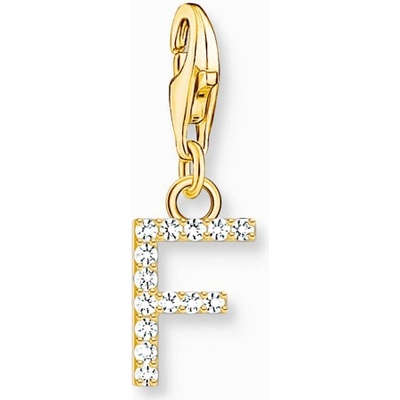 Thomas Samo přívěsek charm letter F gold 1969 414 14