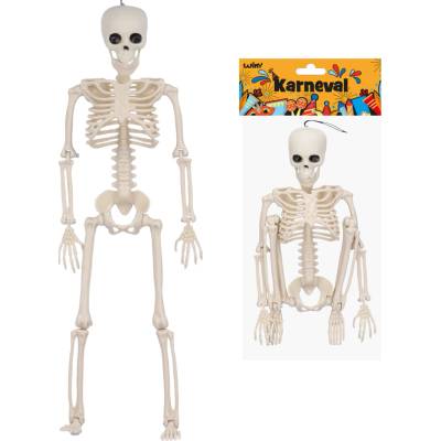 Wiky Halloweenska dekorácia – kostlivec na zavesenie 45 cm