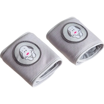 BabyJem Меки наколенки за лазене BabyJem - Кученце, сиви (498)