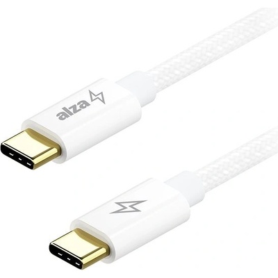 AlzaPower APW-CBTC2002CW CompactCore USB-C to USB-C 2.0, 100W, 2m, bílý – Zbozi.Blesk.cz