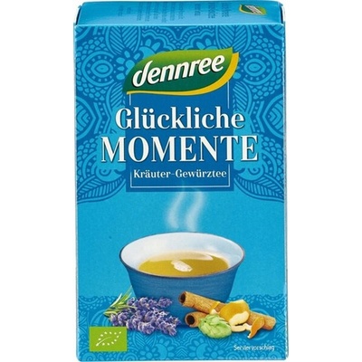 Dennree Čaj šťastné okamžiky bio 40 g