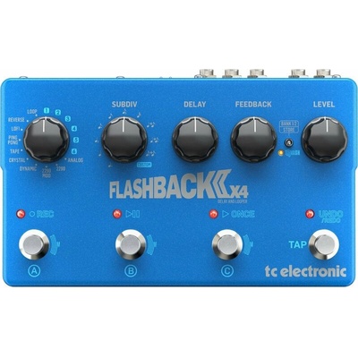 TC Electronic Flashback 2 X4 Delay Eфект за китара (FLASHBACK 2 X4 DELAY)