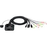 ATEN KVM превключвател Хибриден кабел USB-C - DisplayPort, 2 порта - CS52DP CS52DP-AT (CS52DP-AT)