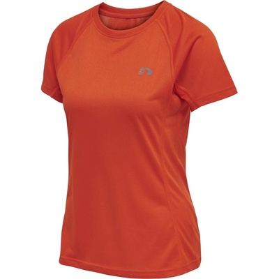 Newline WOMEN RUNNING T SHIRT SS oranžová