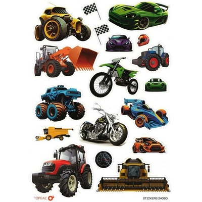 Samolepky Moto Topgal STICKERS