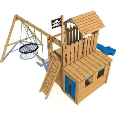 Monkey´s Home hřiště Velký pirát JOLLY modrá – Zboží Dáma