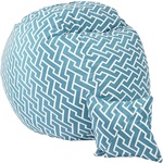 PUFRELAX Комплект Барбарон и декоративна възглавница, 450л. Matusalem, Zippity Turquoise, Перящ се калъф, Подходящ за деца, Пълнеж с микс от мемори пяна и дунапрен, Гама Premium (PUF-M-MP-PT-ZIT) - topmall