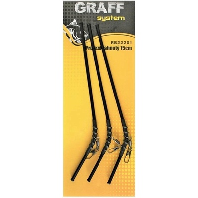 Graff Průjezd zahnutý 15 cm, 2 ks