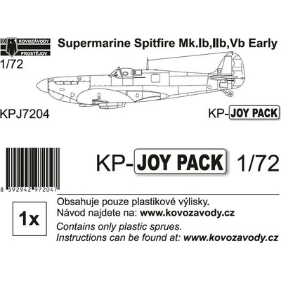 Kovozávody Prostějov Supermarine Spitfire Mk.IX Joy Pack 1:72