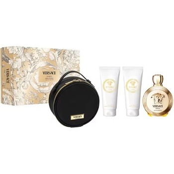Image 1 of Versace Eros Pour Femme Комплект (EDP 100ml + BL 100ml + SG 100ml + Bag) за Жени