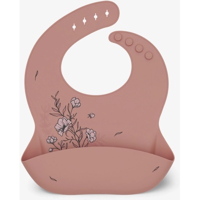 Kikka boo Kikkaboo Лигавник - Platinum Silicone Flora Blush (31302050040)
