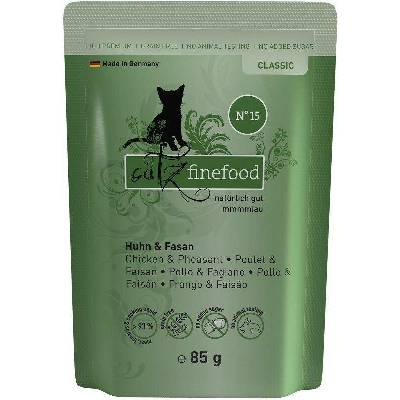 Catz Finefood No.15 kuřecí a bažantí 85 g