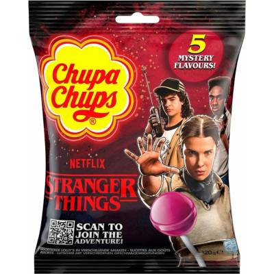 Chupa Chups lízátka Stranger Things 10 ks, 120 g