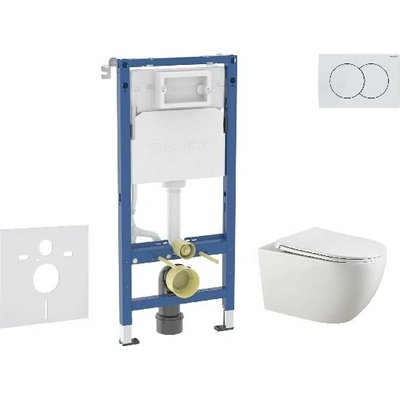 Geberit Duofix s tlačidlom Delta01 SANI11CA3124B