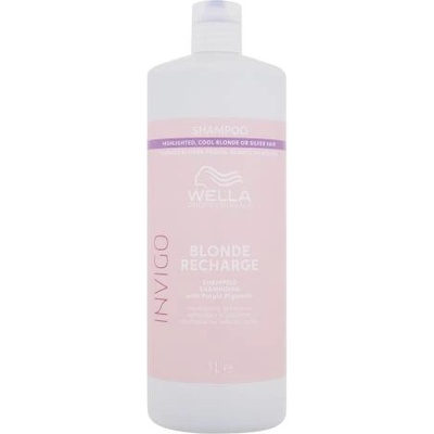 Wella Invigo Blonde Recharge 1000 ml шампоан за руси коси за жени