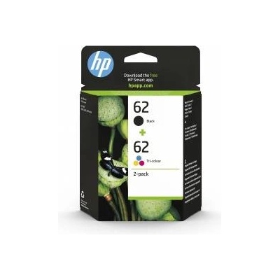 HP Compaq HP 62 (N9J71AE) Multipack Original Druckerpatronen 1xSchwarz