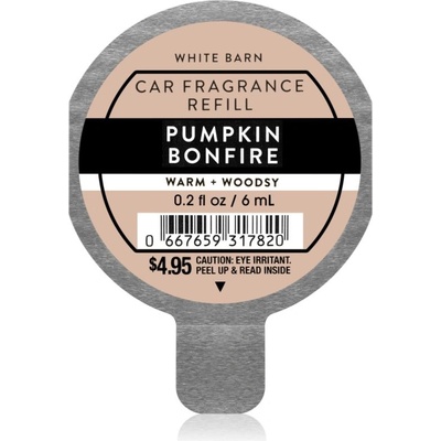 Bath & Body Works Pumpkin Bonfire náhradná náplň 6 ml