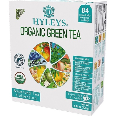 HYLEYS BIO Green Assorted 84 x 1,5 g