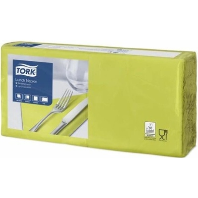 Tork Servítky 1/4 ohyb 2V 32,6x33 cm Advanced Lunch limetková 200ks