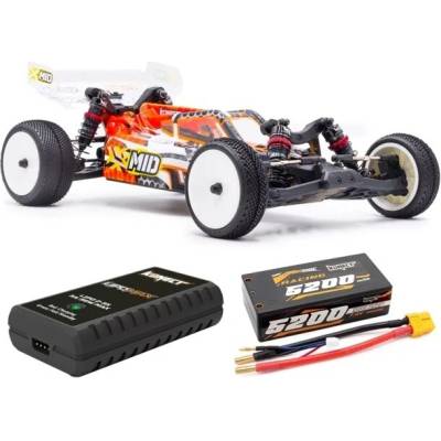 Hobbytech RTR Brushless Buggy XMid 2WD + akumulátor a nabíječ RC_327243